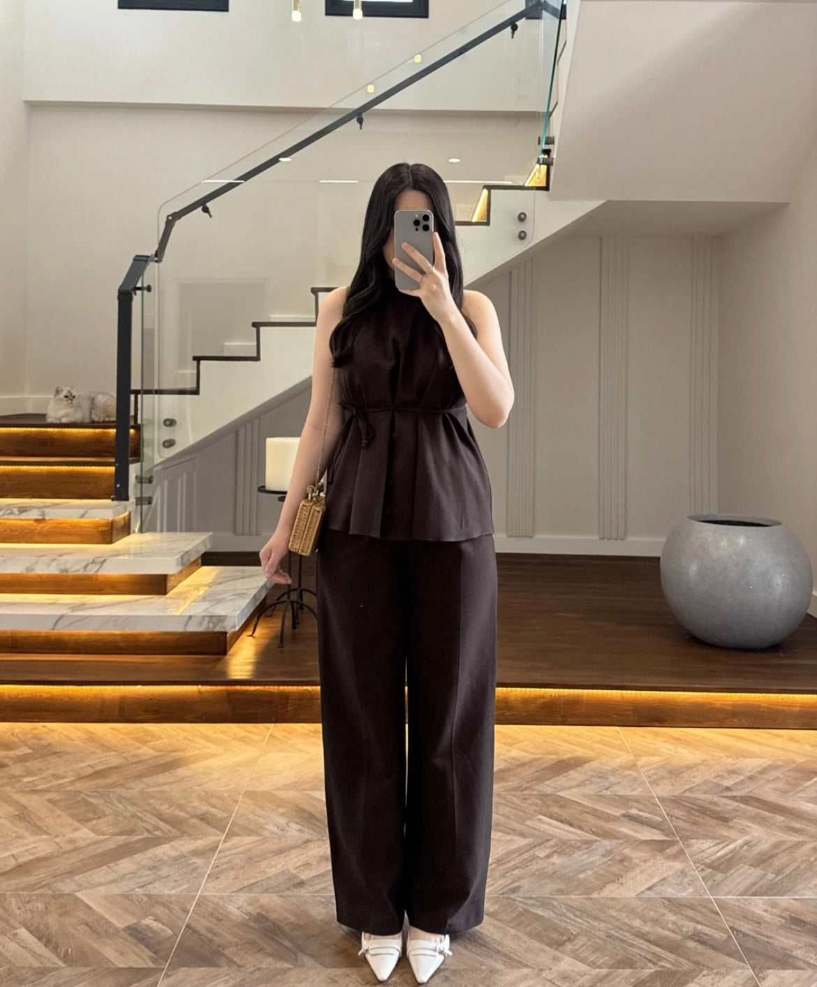 Ensemble Chemise et Pantalon en Lin
